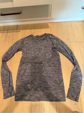 Lululemon Swiftly Tech Long Sleeve - Heathered Gray